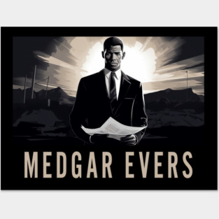 Medgar Evers Posters and Art