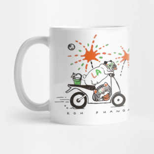 Full Moon Party-Goers Mug