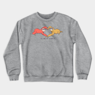Slowmate Sloth Crewneck Sweatshirt