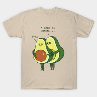 Coming Baby Avocado T-Shirt