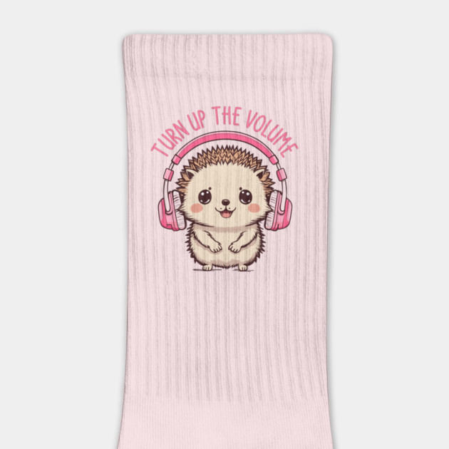 Turn Up the Volume. Hedgehog Edition by filiposwear