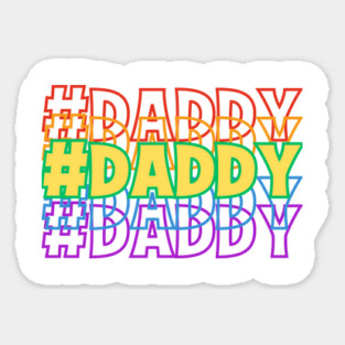 #Daddy Sticker