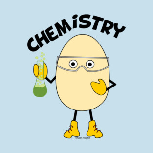 Chemistry Egghead Text T-Shirt