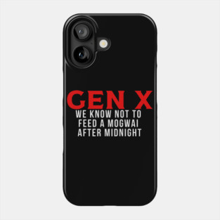 GEN X Mogwai Phone Case