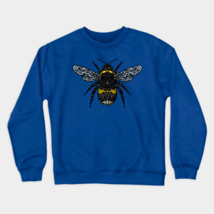 Doodle Bumble Bee Crewneck Sweatshirt