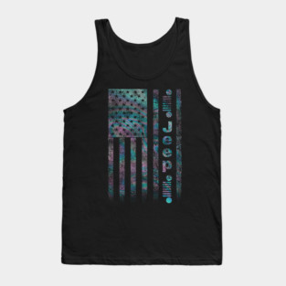 American Jeep Glitch Tank Top