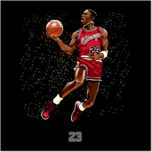 Michael Jordan 23 Posters and Art