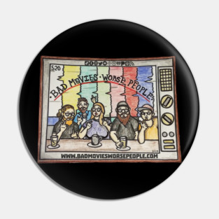 Front & Back Design Retro TV by Sacha! Pin