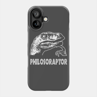 Philosoraptor T-Shirt Phone Case