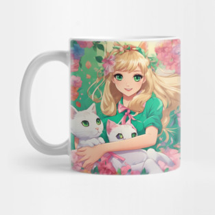 Anime girl grand adventure Cat's Eye Life Style Mug