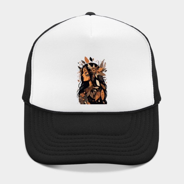 Painted Beautiful Native American Woman by HolidayBug