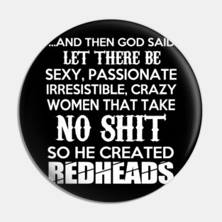 Women Redheads Pin