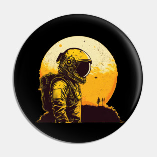 astronaut Pin