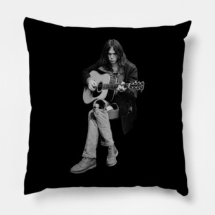 Neil Young - Retro 80s Pillow
