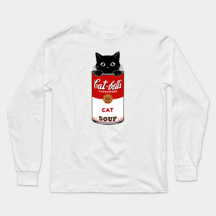 Cat-bells pop art Long Sleeve T-Shirt