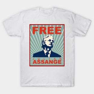 Free Julian Assange T-Shirt