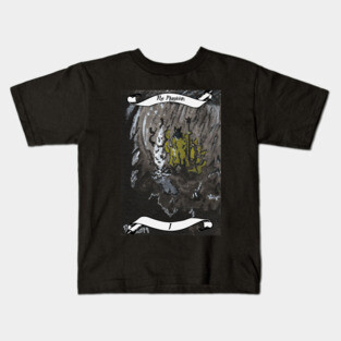 Magician - Lovecraft Tarot Card Kids T-Shirt