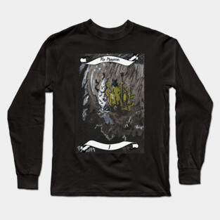 Magician - Lovecraft Tarot Card Long Sleeve T-Shirt