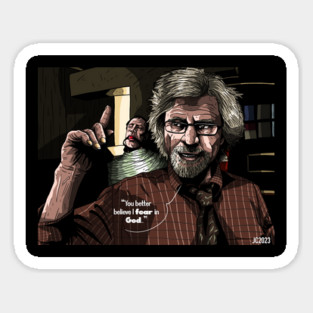 Red State "Fear The Almighty" Abin Cooper portrait (digital) Magnet