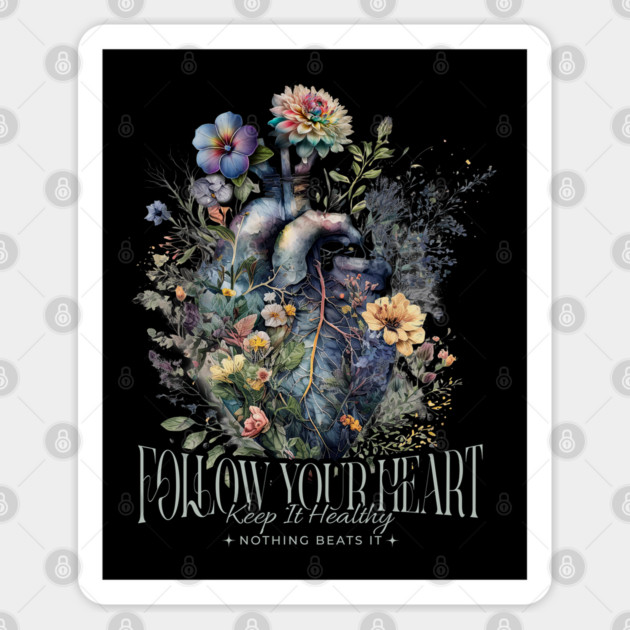 Heart Health Pun Sticker by HolidayBug