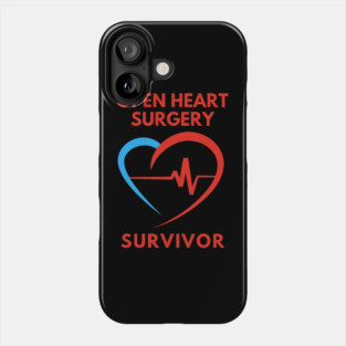 Open Heart Surgery Survivor Phone Case