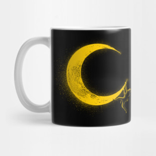 Climbing moon Mug