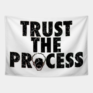 Trust The Process Tapestry