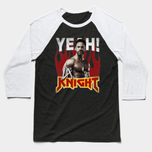 Vintage La Knight Smackdown! Baseball T-Shirt