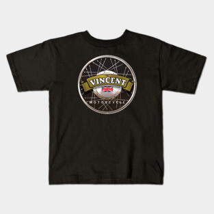 The Vincent Motorcycle Kids T-Shirt