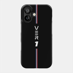 Max Verstappen With Dutch Flag - F1 2025 Phone Case