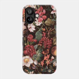 Autumn Winter Flowers VII Phone Case