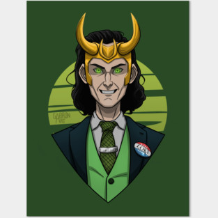 Loki Posters and Art