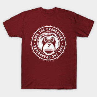 Endangered Species - Save The Orangutans T-Shirt