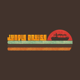 Jungle Cruise 1970's surf shirt T-Shirt
