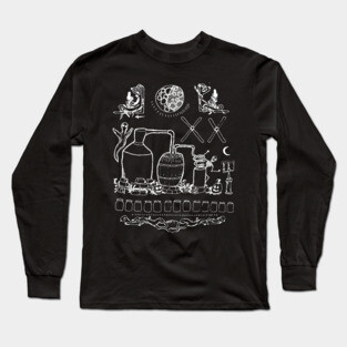Halloween Moonshine Long Sleeve T-Shirt