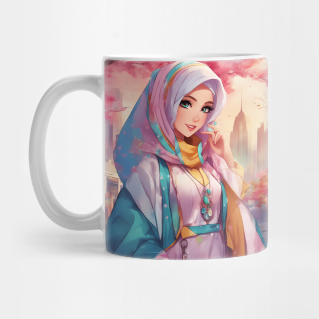 Muslim Anime Girl Hijab by animegirlnft