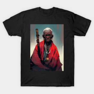 Old Black Samurai III T-Shirt