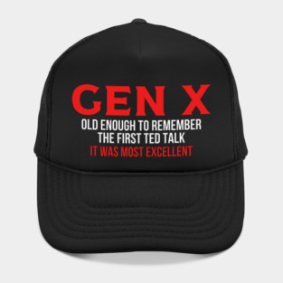 The First Ted Talk Hat