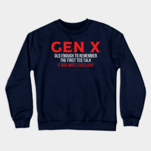 The First Ted Talk Crewneck Sweatshirt
