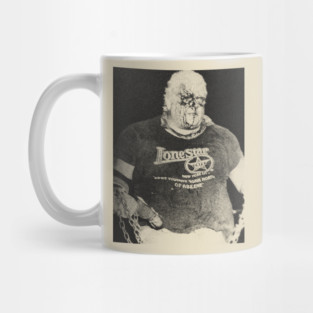Dusty Rhodes Wrestler - Vintage Pencil Drawing Style Mug