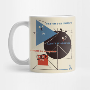 Geometrical Advice Mug