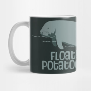 Save The Floaty Potatoes Manatee Mug