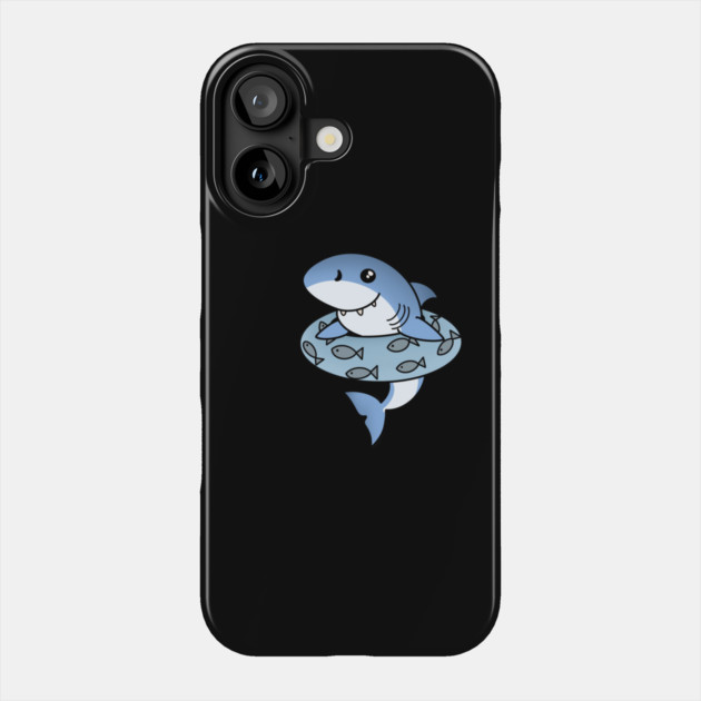 Kawaii Shark, Love Sharks Phone Case by logiamerch