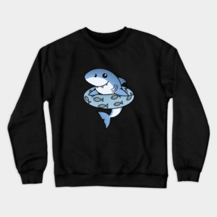 Kawaii Shark, Love Sharks Crewneck Sweatshirt