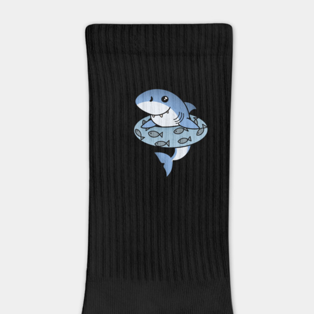 Kawaii Shark, Love Sharks by logiamerch