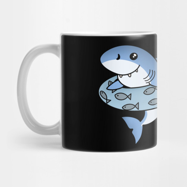Kawaii Shark, Love Sharks by logiamerch