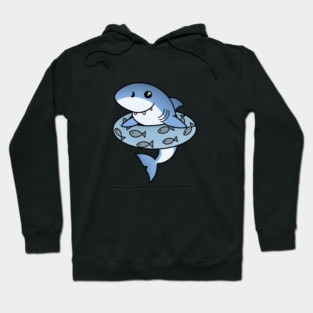 Kawaii Shark, Love Sharks Hoodie
