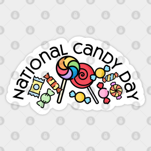 National Candy Day Sticker by HolidayBug