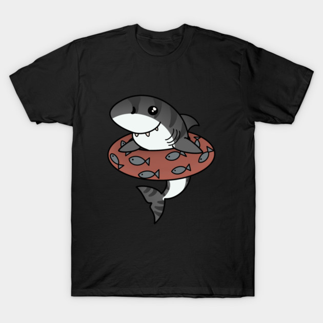 Kawaii Shark, Love Sharks T-Shirt by logiamerch
