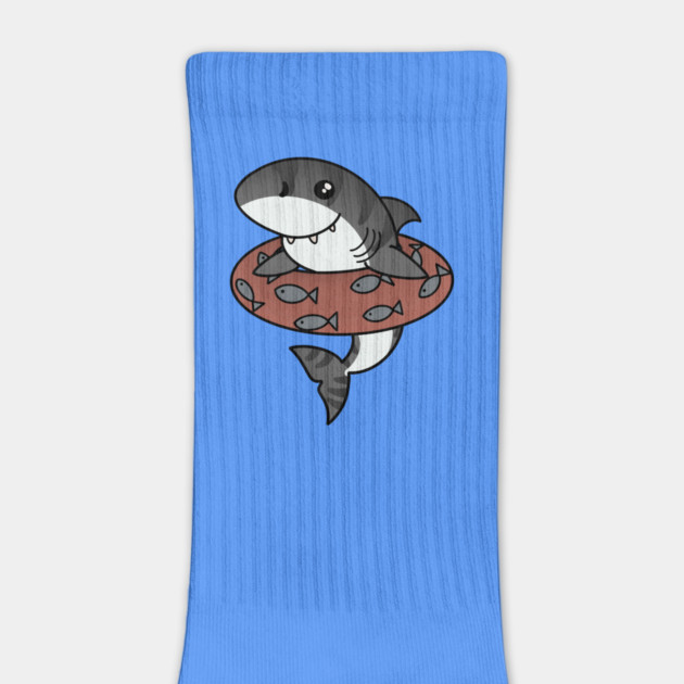 Kawaii Shark, Love Sharks by logiamerch